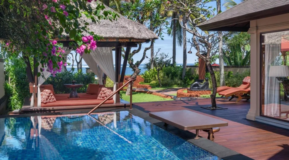 The Strand Villa, One Bedroom Villa, One King, Oceanfront, Private Pool at The St. Regis Bali Resort