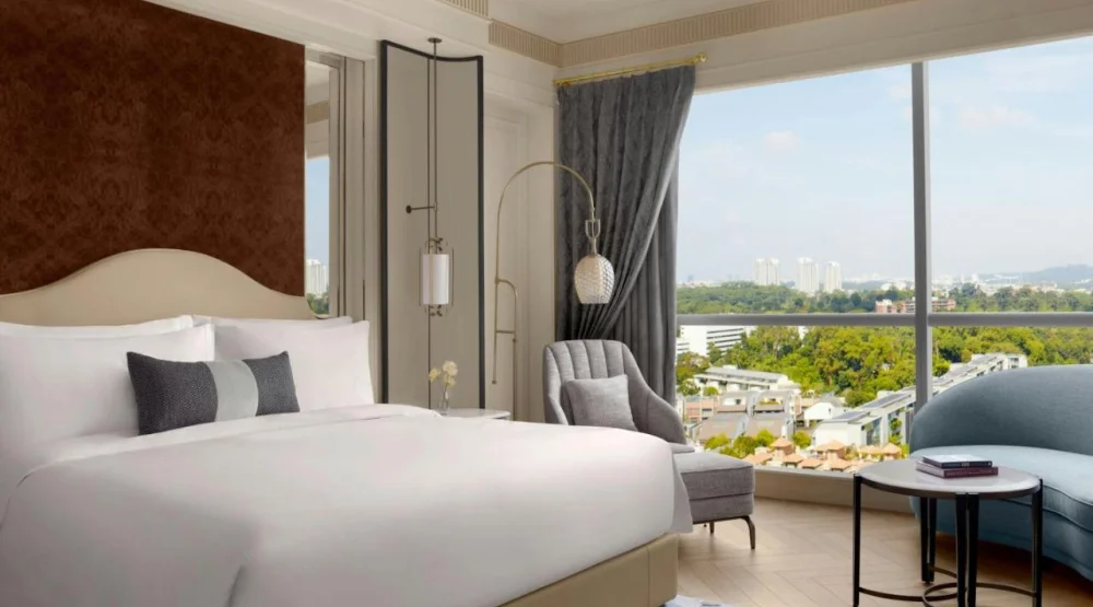 Penthouse Room, One King Bed, Cityscape View at The St. Regis Singapore