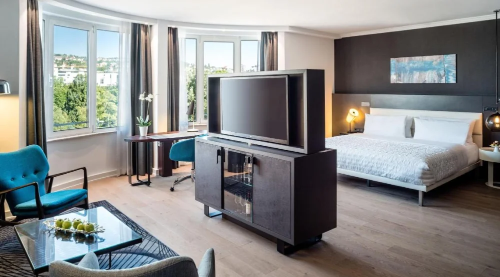 Junior Suite, One Bedroom Junior Suite at Le Meridien Stuttgart