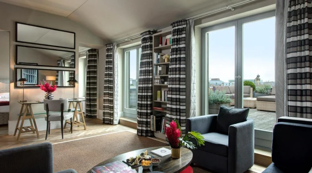 Terrace One Bedroom Suite at Rocco Forte Hotel de Rome