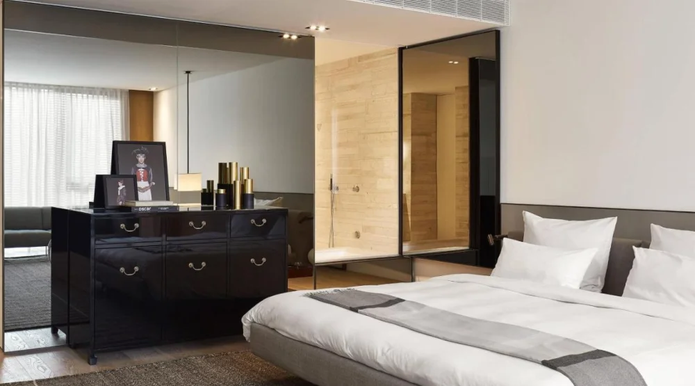 Junior Suite, One Bedroom Junior Suite, One King, City View at Roomers Baden-Baden, Autograph Collection