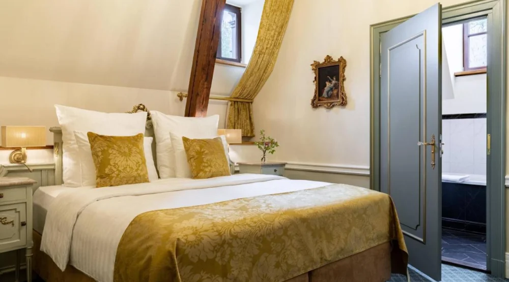 Guest Room, Smaller Guest Room, One King at Schloss Lieser Autograph Collection