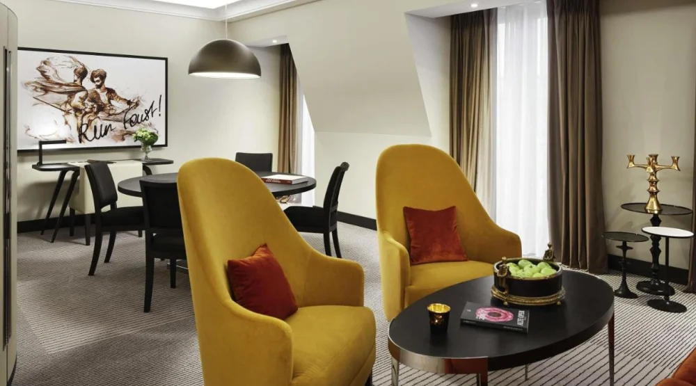 Opera Suite with One King Bed and City View - High Floor at Sofitel Frankfurt Opera