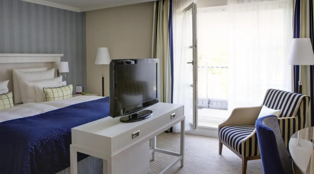 Deluxe Double Room at Steigenberger Grandhotel & Spa