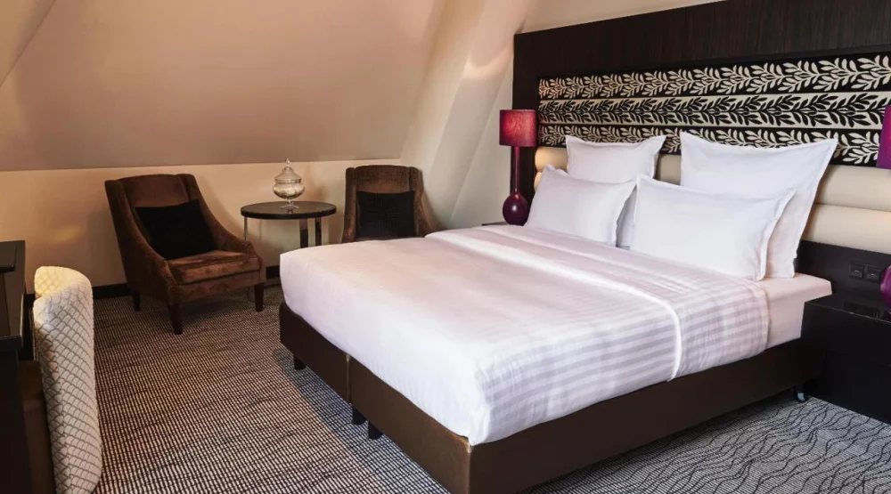 Grand Deluxe Double Room at Steigenberger Icon Grandhotel Handelshof Leipzig