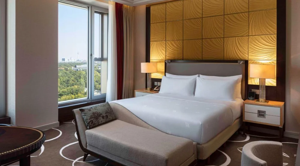 Deluxe King Room with City View at Waldorf Astoria Berlin
