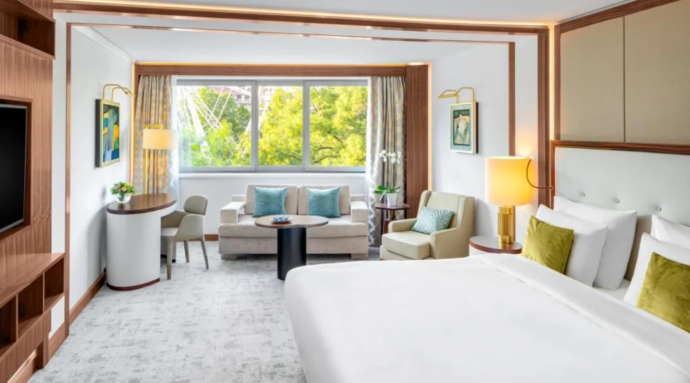 Junior Suite at Kempinski Hotel Corvinus Budapest