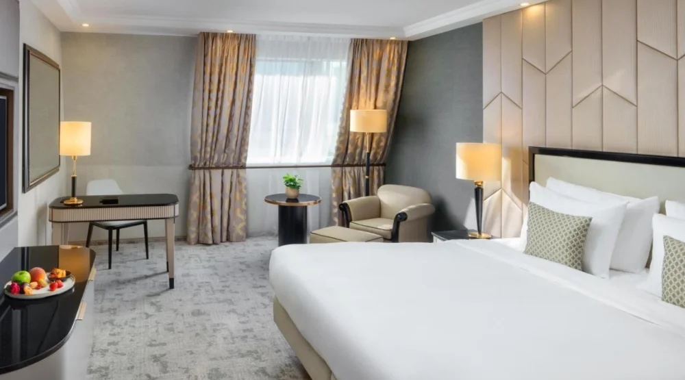 Deluxe Room at Kempinski Hotel Corvinus Budapest
