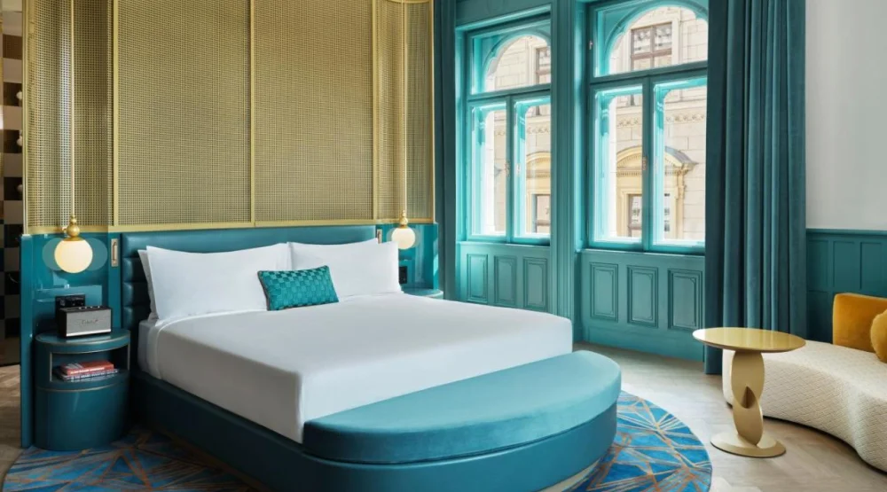 Superior King Suite with City View at W Budapest