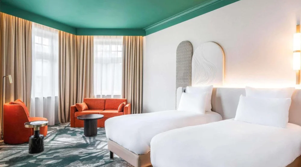 Deluxe Twin Room with Sofa Bed at Rezydent Sopot MGallery Hotel Collection