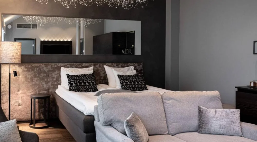 Arctic Penthouse Junior Suite with Terrace at Lapland Hotels Bulevardi