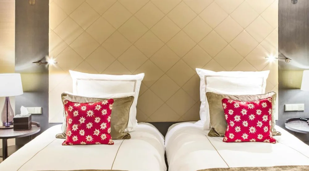 Standard Twin Room at AlpenGold Hotel