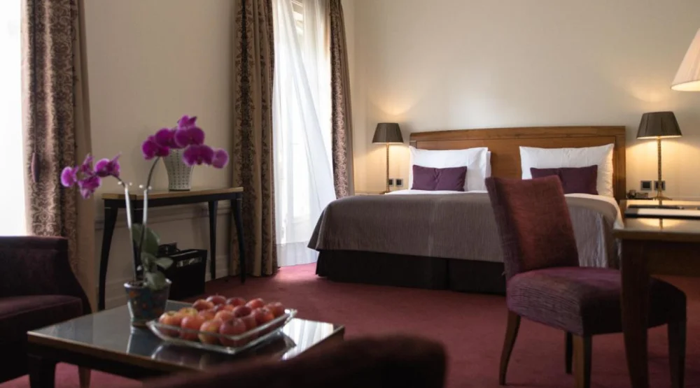 Standard Double Room at Hotel Bellevue Palace Bern