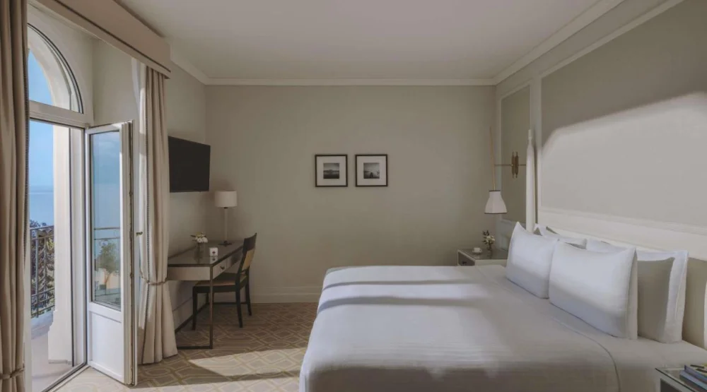 Junior Suite with Lake View at Fairmont Le Montreux Palace