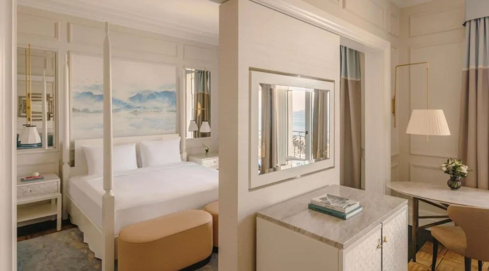 Signature Suite with Lake View at Fairmont Le Montreux Palace