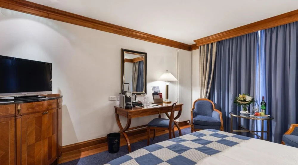 Double Room with Matterhorn View at Grand Hotel Zermatterhof