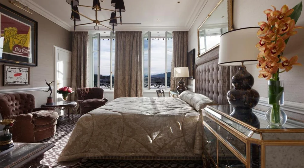 Exclusive King Room with Lake View at Hotel D'angleterre Geneva
