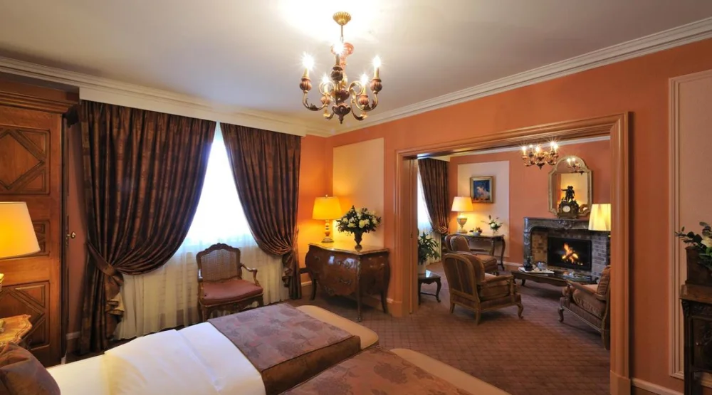 Suite with Twin Beds at Hotel De La Cigogne