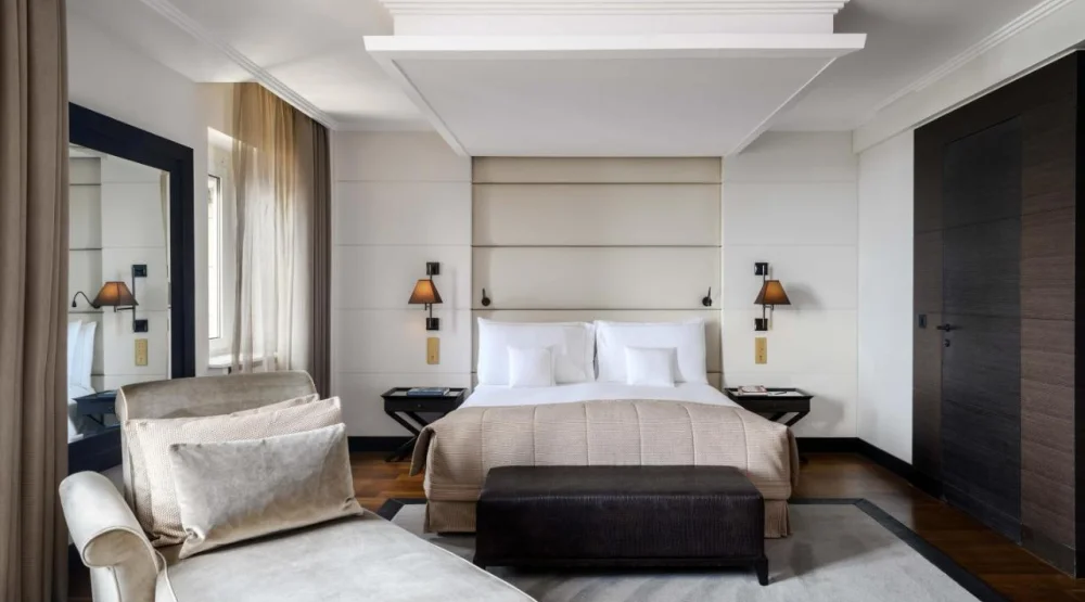 Deluxe Double Or Twin Room with Lake View at Lausanne Palace