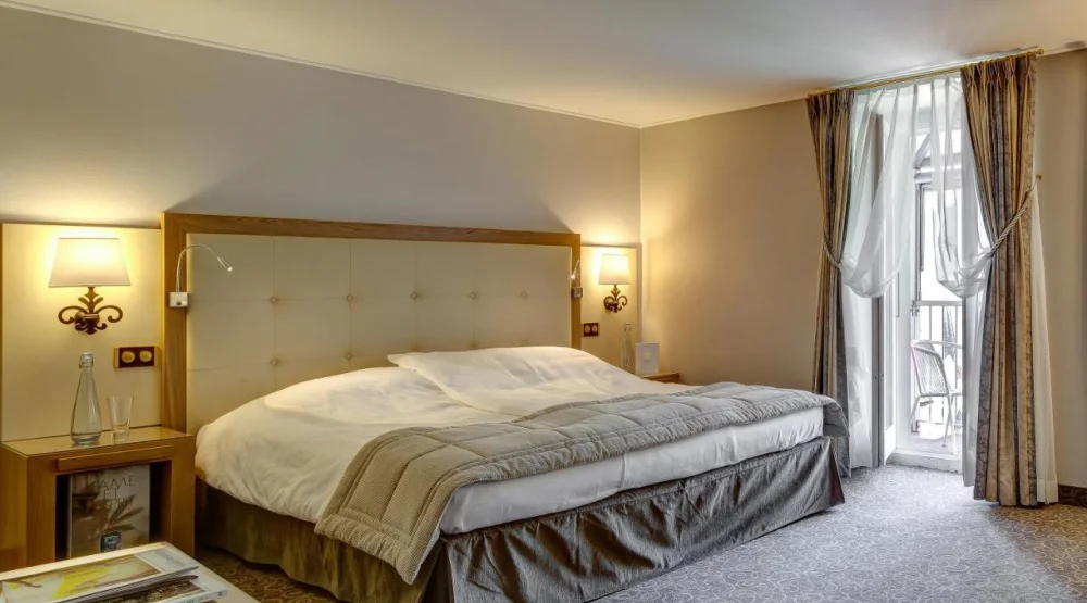 Junior Suite with Garden View at Residence Les Sources Des Alpes