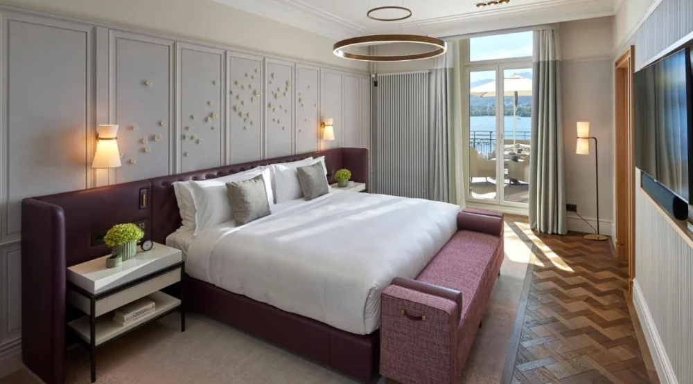 Lake View Suite with Terrace at Mandarin Oriental Palace Luzern