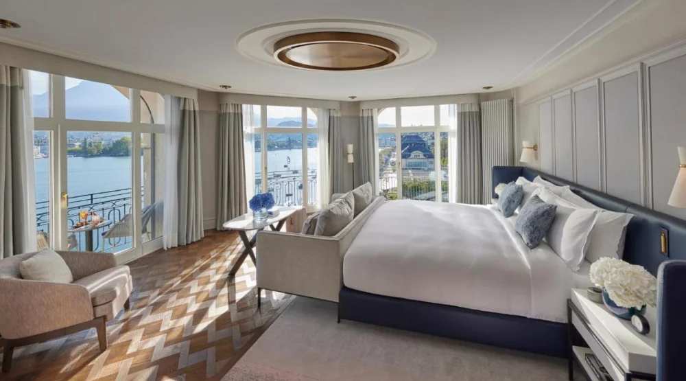 Panoramic Junior Suite at Mandarin Oriental Palace Luzern