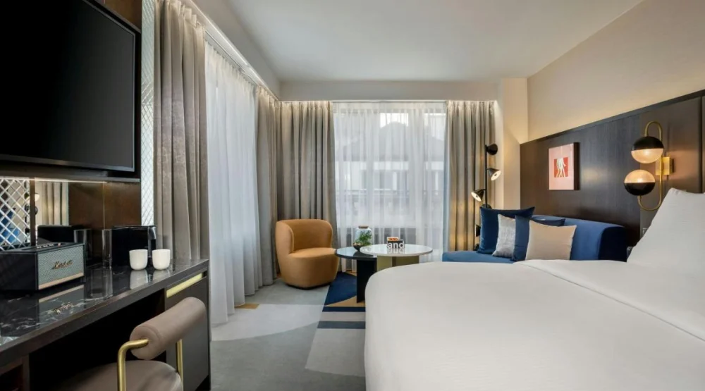 Junior King Suite with Balcony at Neues Schloss Privat Hotel Zurich Autograph Collection