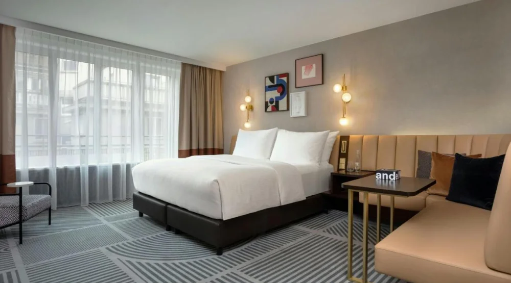 Grand Superior King Room with Balcony at Neues Schloss Privat Hotel Zurich Autograph Collection