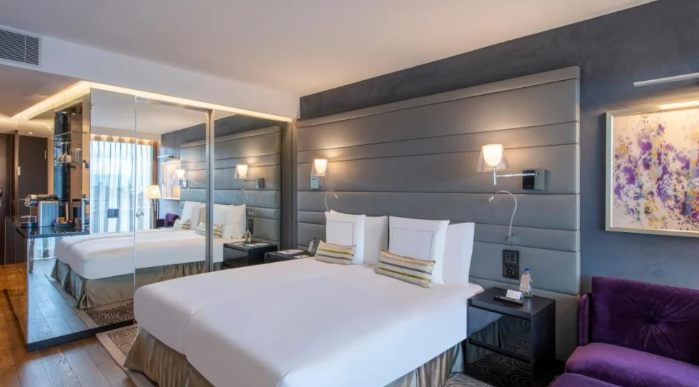 Deluxe Double Room with Park View at Hotel Royal Savoy Lausanne