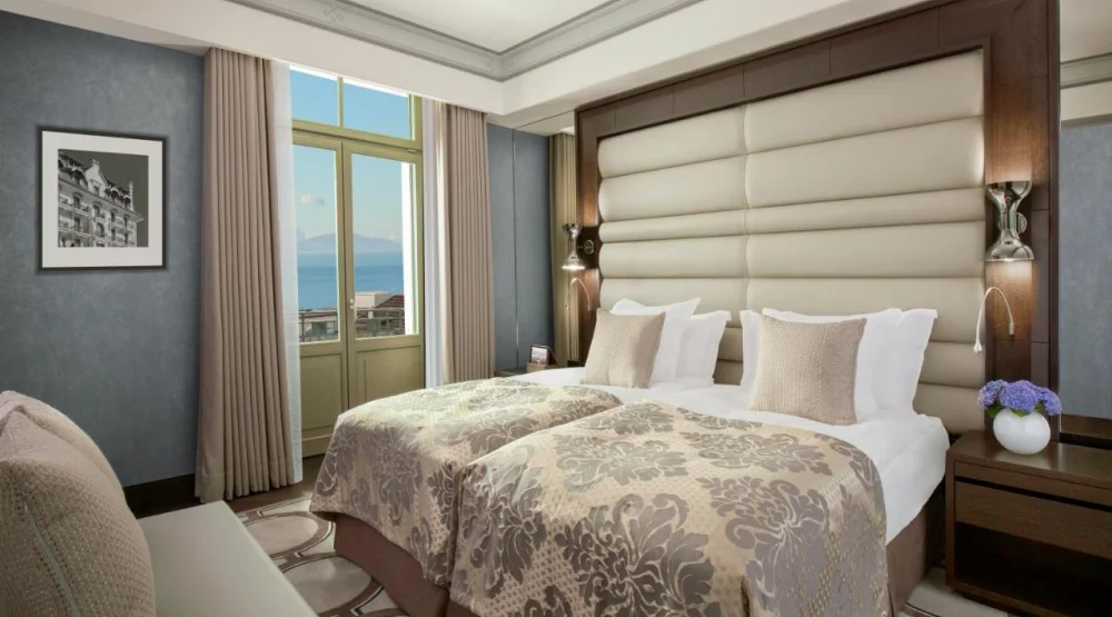 Savoy Executive Room with Lac View at Hotel Royal Savoy Lausanne