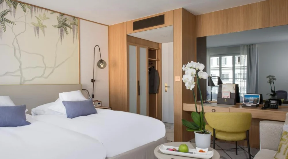 City Double Room at Storchen Zurich Lifestyle Boutique Hotel