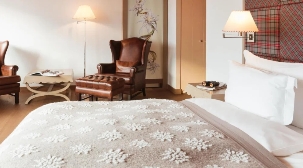 Deluxe Double Room South Facing at Tschuggen Grand