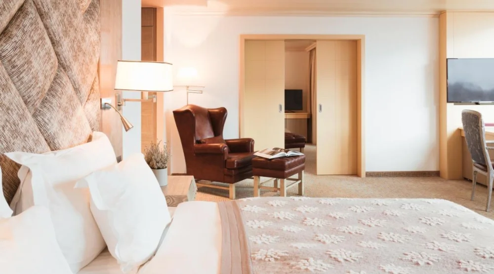 Suite South Facing at Tschuggen Grand