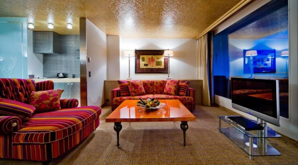 Tschuggen Suite at Tschuggen Grand