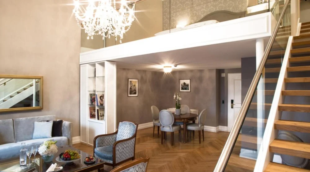 Deluxe Duplex Suite at Victoria Jungfrau Grand Hotel & Spa