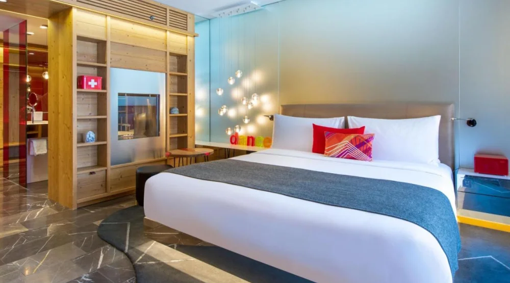 Wonderful Room, Guest Room, One King, Limited View, Fireplace at W Verbier