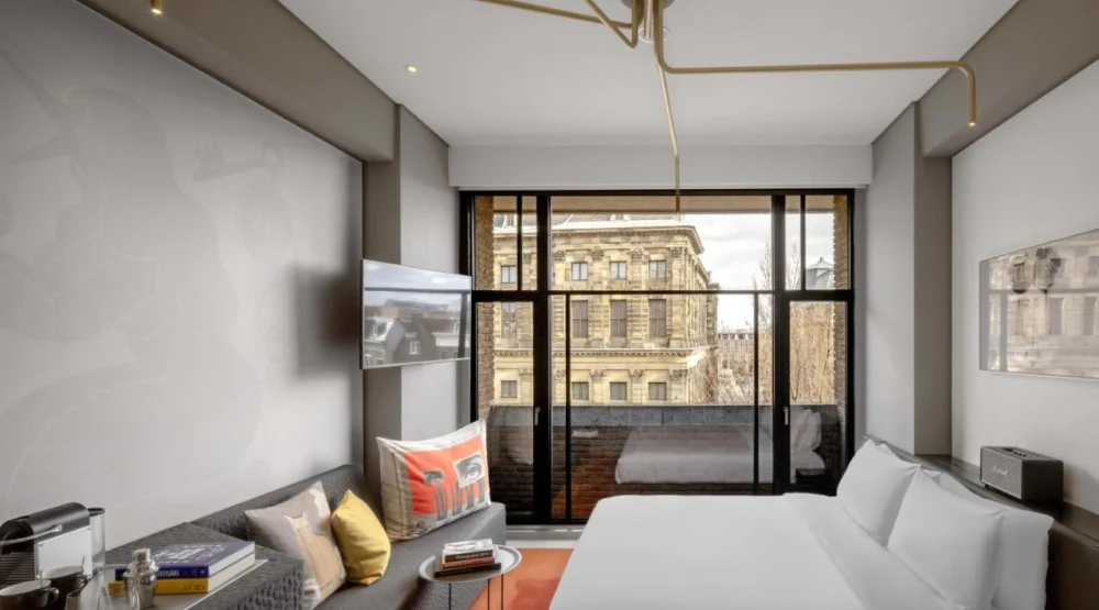 Deluxe Exchange King, Guest Room, One King, City View at W Amsterdam