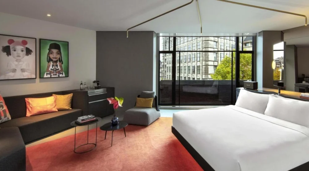 Premier Suite, Suite, One King at W Amsterdam