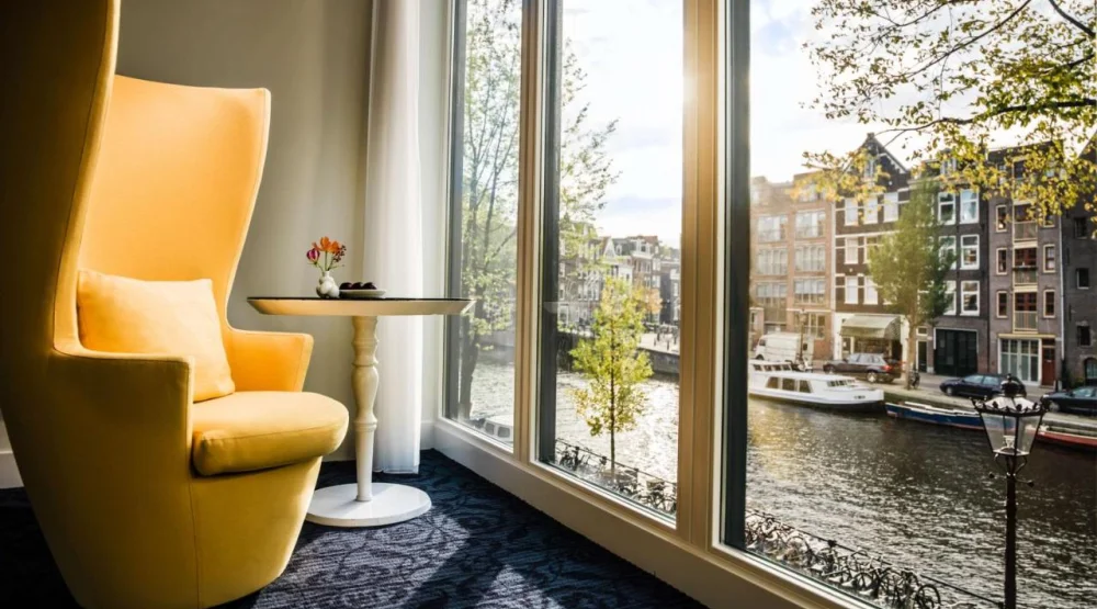 King Room with Canal View at Andaz Amsterdam Prinsengracht