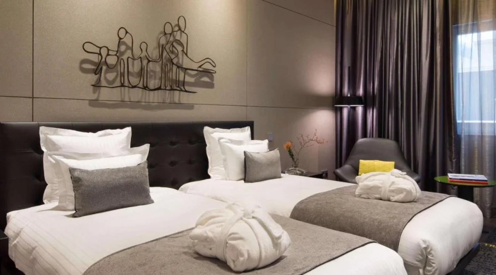 Art Twin Room at Art'otel Amsterdam