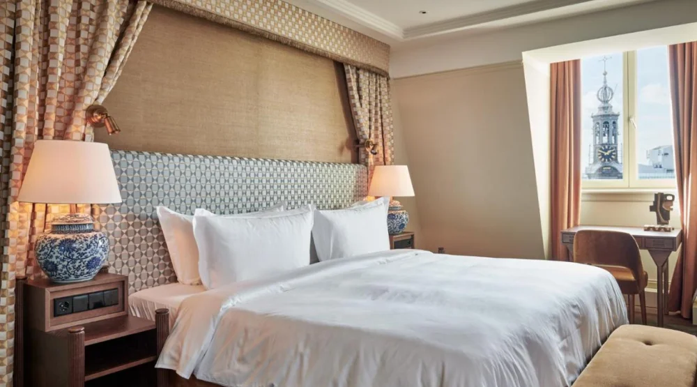 Premium Deluxe Double Room with River View at De L'Europe Amsterdam