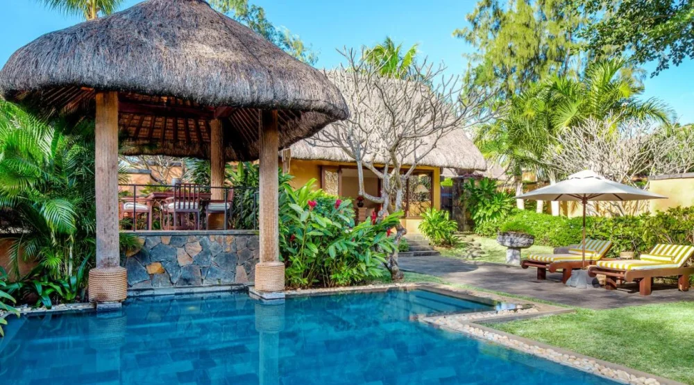 Luxury Villa with Private Pool at The Oberoi Beach Resort Mauritius
