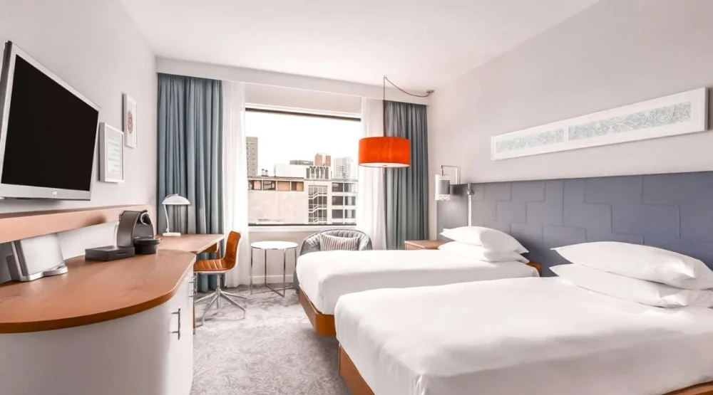 Executive Twin Room at Hilton Rotterdam