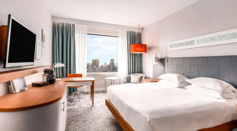 Executive King Suite at Hilton Rotterdam