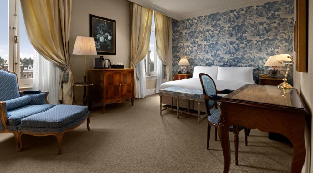 Premium King Room with River View at Intercontinental Amstel Amsterdam