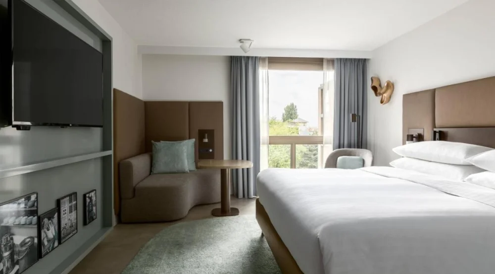 Deluxe Room at Marriott Amsterdam