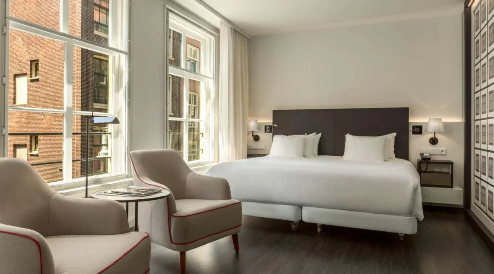 Superior Double Or Twin Room with View at NH Collection Amsterdam Barbizon Palace