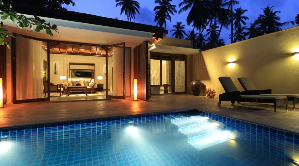 Garden View Villa with Private Pool at Anantara Peace Haven Tangalle Resort