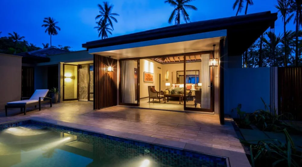 Beach View Villa with Private Pool at Anantara Peace Haven Tangalle Resort