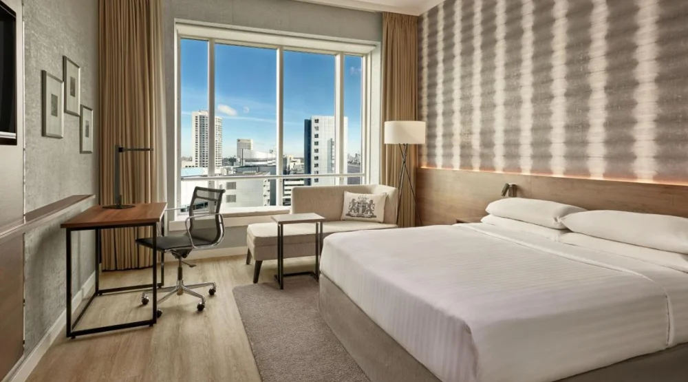 Deluxe Double Room High Floor at Rotterdam Marriott
